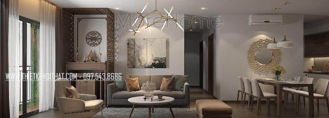  Thiết kế nội thất chung cư Ngoại Giao Đoàn, Tây Hồ - HN